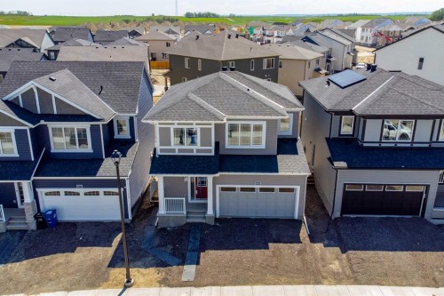 4041 Southwinds Way Sw, Airdrie, AB - Outdoor With Facade