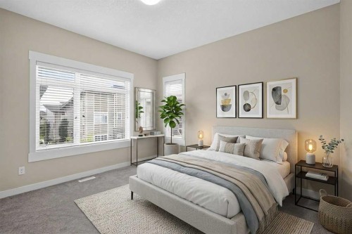 604 Skyview Point Place Ne, Calgary, AB - Indoor Photo Showing Bedroom