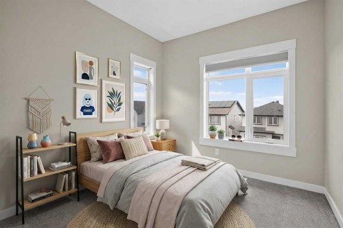 604 Skyview Point Place Ne, Calgary, AB - Indoor Photo Showing Bedroom