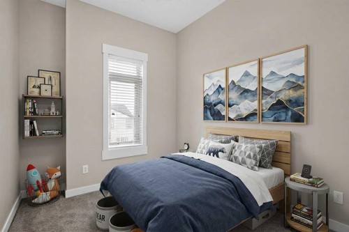 604 Skyview Point Place Ne, Calgary, AB - Indoor Photo Showing Bedroom