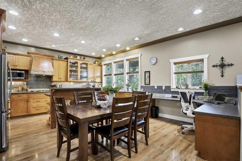 280166 Twp Rd 240, Chestermere, AB - Indoor Photo Showing Dining Room