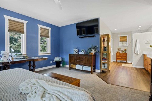 280166 Twp Rd 240, Chestermere, AB - Indoor Photo Showing Bedroom