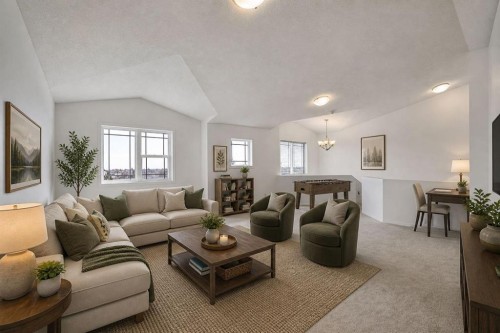 89 Everoak Drive Sw, Calgary, AB - Indoor Photo Showing Living Room