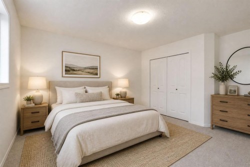 89 Everoak Drive Sw, Calgary, AB - Indoor Photo Showing Bedroom