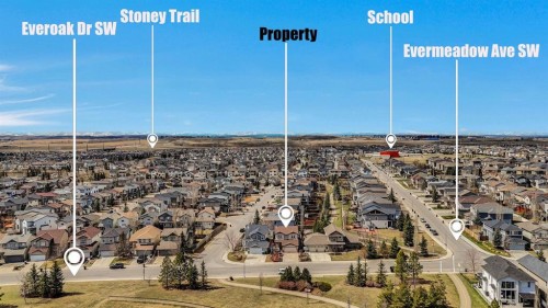 89 Everoak Drive Sw, Calgary, AB - Outdoor With View