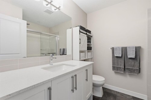 187 Legacy Common Se, Calgary, AB - Indoor Photo Showing Bathroom