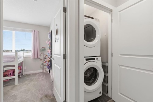 187 Legacy Common Se, Calgary, AB - Indoor Photo Showing Laundry Room