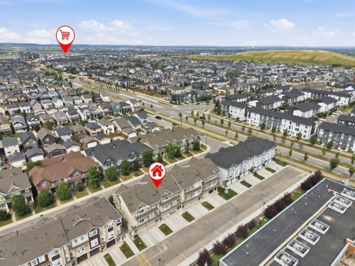 187 Legacy Common Se, Calgary, AB -  With View
