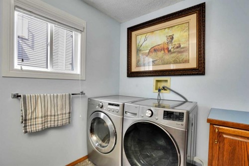 21 La Valencia Green Ne, Calgary, AB - Indoor Photo Showing Laundry Room