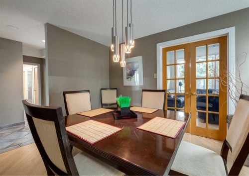 111 Hawksbrow Drive Nw, Calgary, AB - Indoor Photo Showing Dining Room