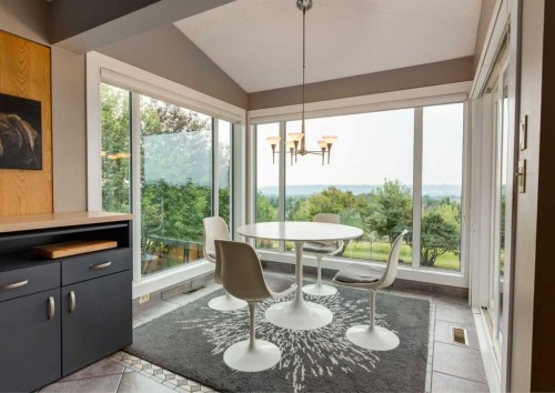 111 Hawksbrow Drive Nw, Calgary, AB - Indoor Photo Showing Dining Room