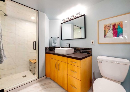 111 Hawksbrow Drive Nw, Calgary, AB - Indoor Photo Showing Bathroom