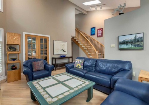 111 Hawksbrow Drive Nw, Calgary, AB - Indoor Photo Showing Living Room