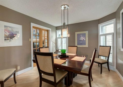 111 Hawksbrow Drive Nw, Calgary, AB - Indoor Photo Showing Dining Room
