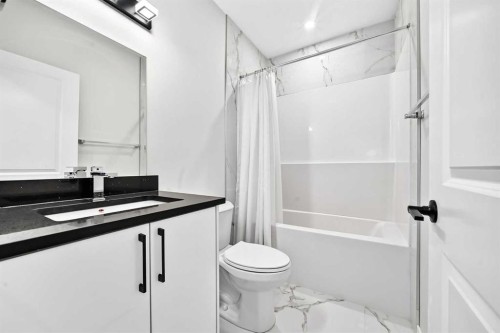 856 Midtown Drive Sw, Airdrie, AB - Indoor Photo Showing Bathroom