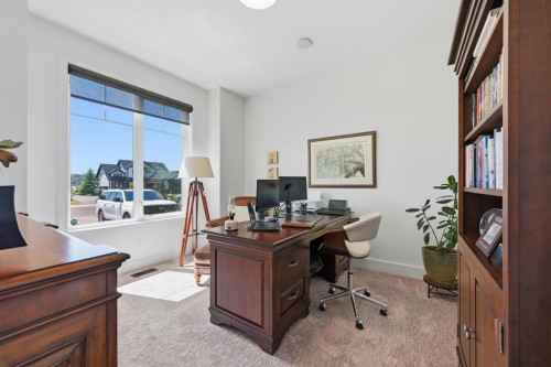8 Cimarron Estates Gate, Okotoks, AB - Indoor Photo Showing Office
