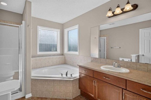189 Bridleridge View Sw, Calgary, AB - Indoor Photo Showing Bathroom