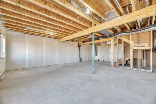 154 Lakewood Crescent, Strathmore, AB - Indoor Photo Showing Basement