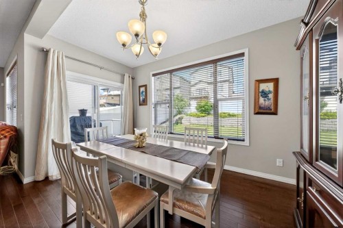 27 Panatella Row Nw, Calgary, AB - Indoor Photo Showing Dining Room