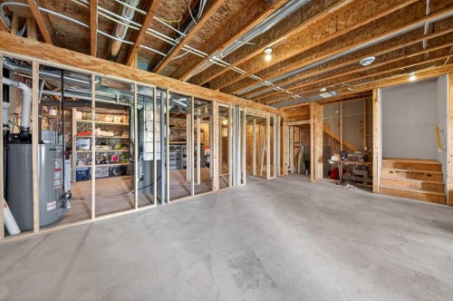 86 Nolanshire Crescent Nw, Calgary, AB - Indoor Photo Showing Basement