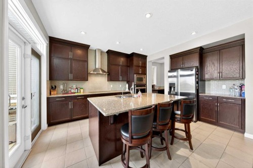 86 Nolanshire Crescent Nw, Calgary, AB - Indoor Photo Showing Kitchen With Upgraded Kitchen