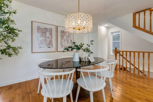 2218 3 Avenue Nw, Calgary, AB - Indoor Photo Showing Dining Room