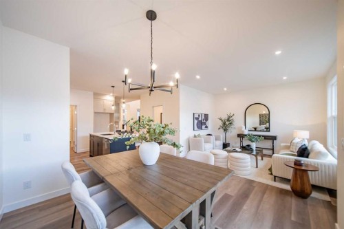 168 Creekstone Circle Sw, Calgary, AB - Indoor Photo Showing Dining Room