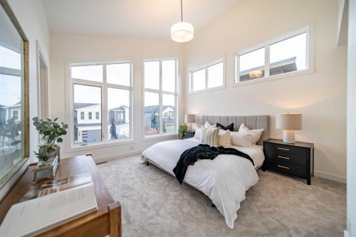 168 Creekstone Circle Sw, Calgary, AB - Indoor Photo Showing Bedroom