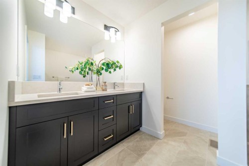 168 Creekstone Circle Sw, Calgary, AB - Indoor Photo Showing Bathroom