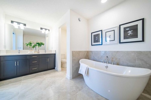 168 Creekstone Circle Sw, Calgary, AB - Indoor Photo Showing Bathroom