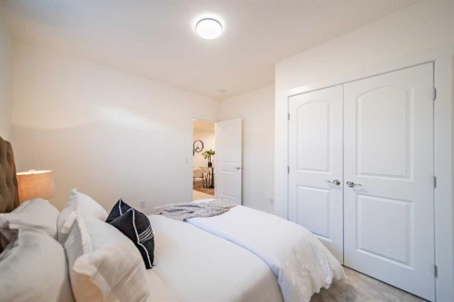 168 Creekstone Circle Sw, Calgary, AB - Indoor Photo Showing Bedroom