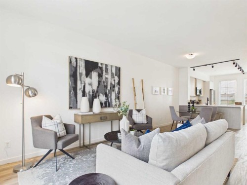 2478 210 Avenue Se, Calgary, AB - Indoor Photo Showing Living Room