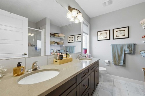 406 River Heights Crescent, Cochrane, AB - Indoor Photo Showing Bathroom