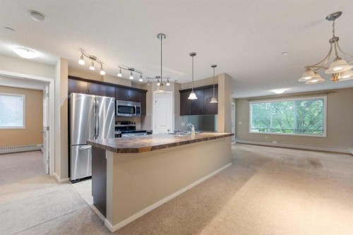 1213-4 Kingsland Close Se, Airdrie, AB - Indoor Photo Showing Kitchen