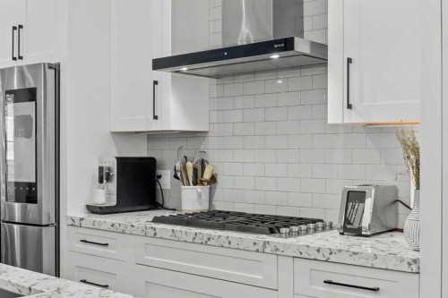 2012 49 Avenue Sw, Calgary, AB - Indoor Photo Showing Kitchen With Upgraded Kitchen