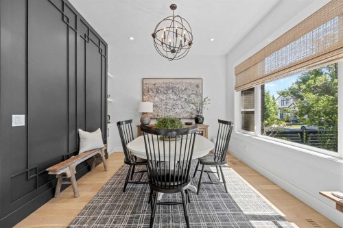 2012 49 Avenue Sw, Calgary, AB - Indoor Photo Showing Dining Room