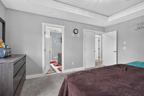 120 Castlegrove Road Ne, Calgary, AB - Indoor Photo Showing Bedroom