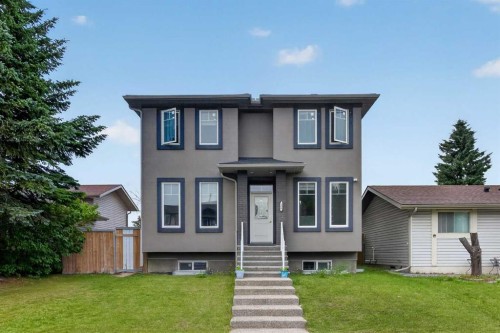 120 Castlegrove Road Ne, Calgary, AB - Outdoor With Facade