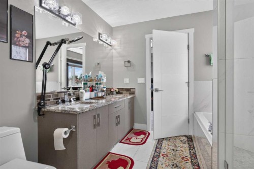 120 Castlegrove Road Ne, Calgary, AB - Indoor Photo Showing Bathroom