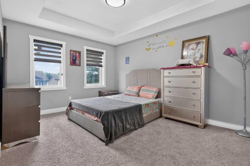 120 Castlegrove Road Ne, Calgary, AB - Indoor Photo Showing Bedroom