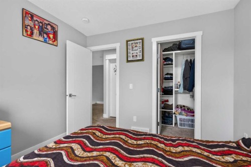 120 Castlegrove Road Ne, Calgary, AB - Indoor Photo Showing Bedroom