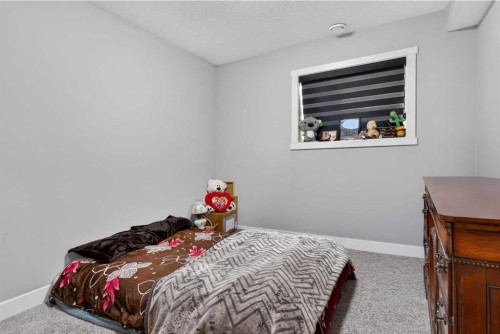 120 Castlegrove Road Ne, Calgary, AB - Indoor Photo Showing Bedroom