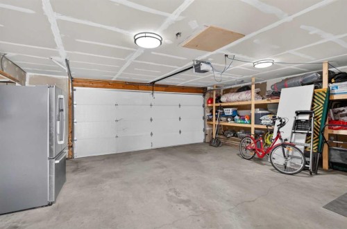 120 Castlegrove Road Ne, Calgary, AB - Indoor Photo Showing Garage