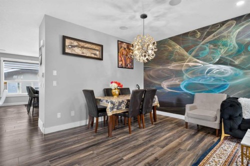 120 Castlegrove Road Ne, Calgary, AB - Indoor Photo Showing Dining Room