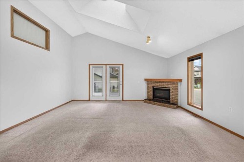 1 Harvest Park Place Ne, Calgary, AB - Indoor With Fireplace