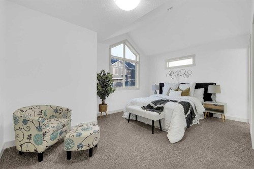 570 Evanston Manor Nw, Calgary, AB - Indoor Photo Showing Bedroom