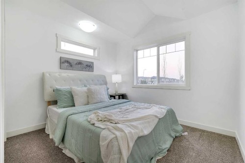 570 Evanston Manor Nw, Calgary, AB - Indoor Photo Showing Bedroom