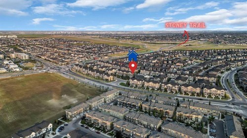 570 Evanston Manor Nw, Calgary, AB - Outdoor With View