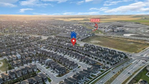 570 Evanston Manor Nw, Calgary, AB - Outdoor With View