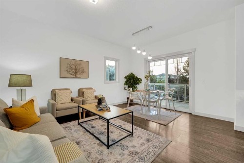 570 Evanston Manor Nw, Calgary, AB - Indoor Photo Showing Living Room